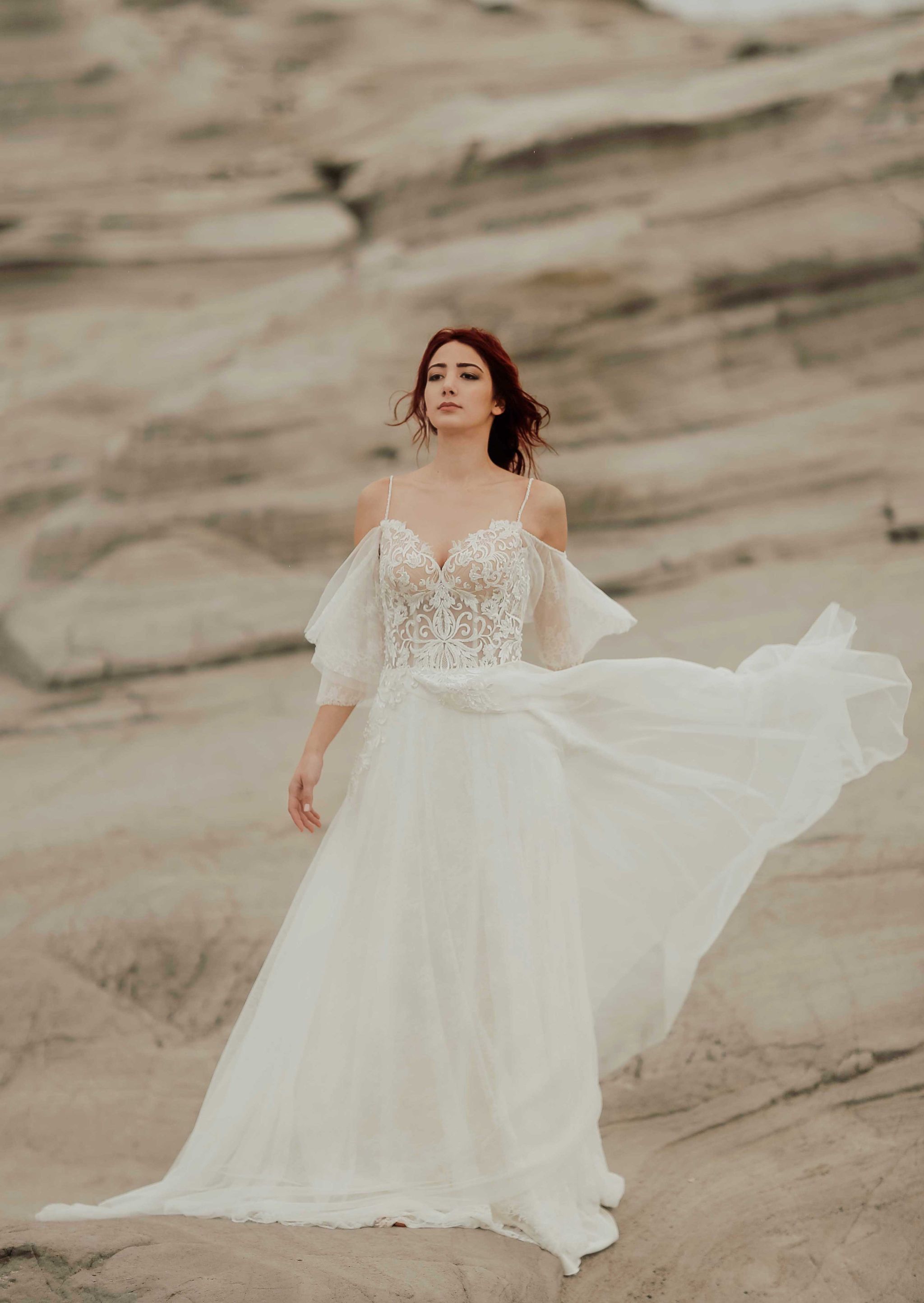 Helen ve Bohem Gelinlik Modelleri 3090