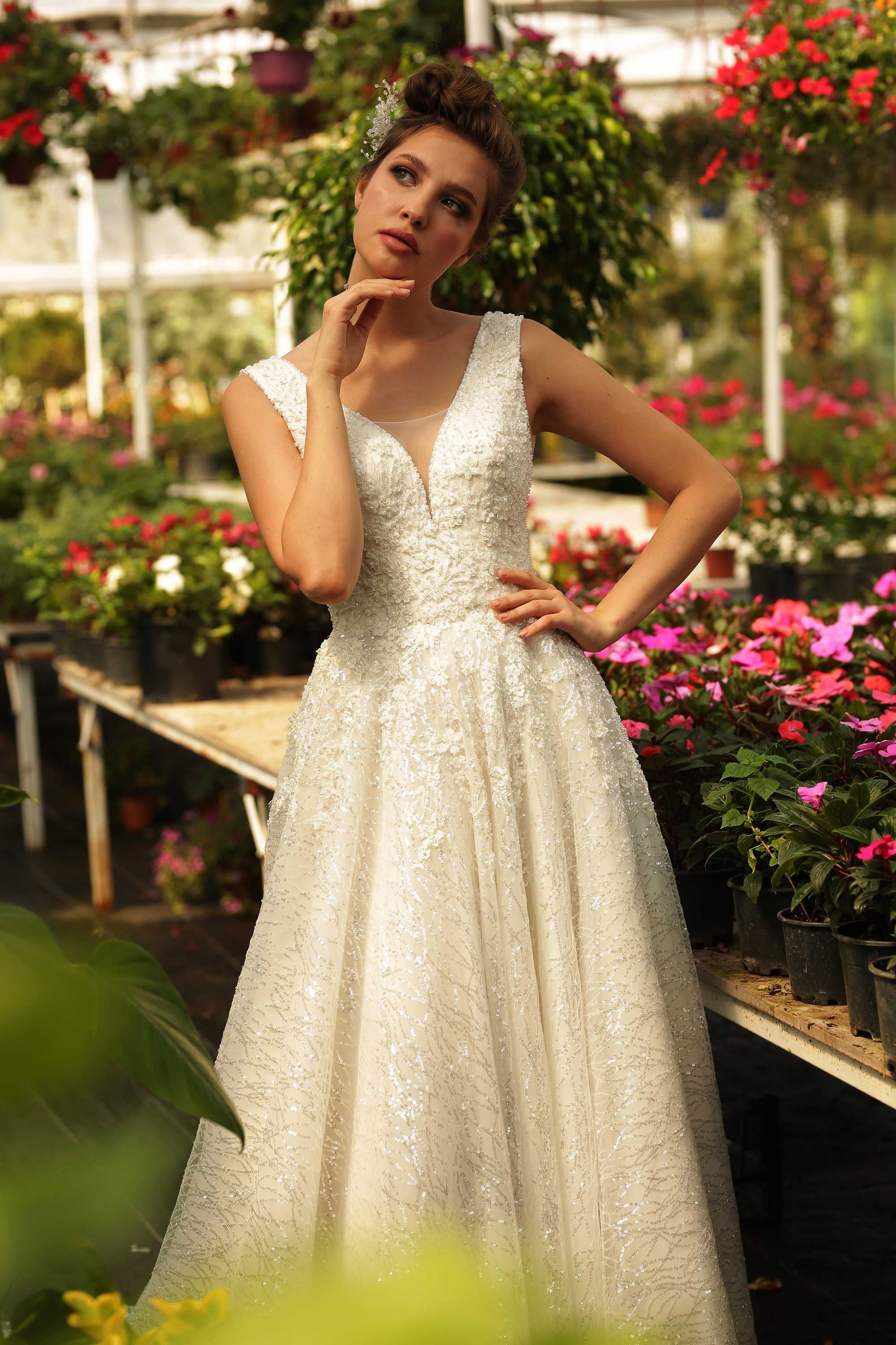 Helen ve Bohem Gelinlik Modelleri 3180