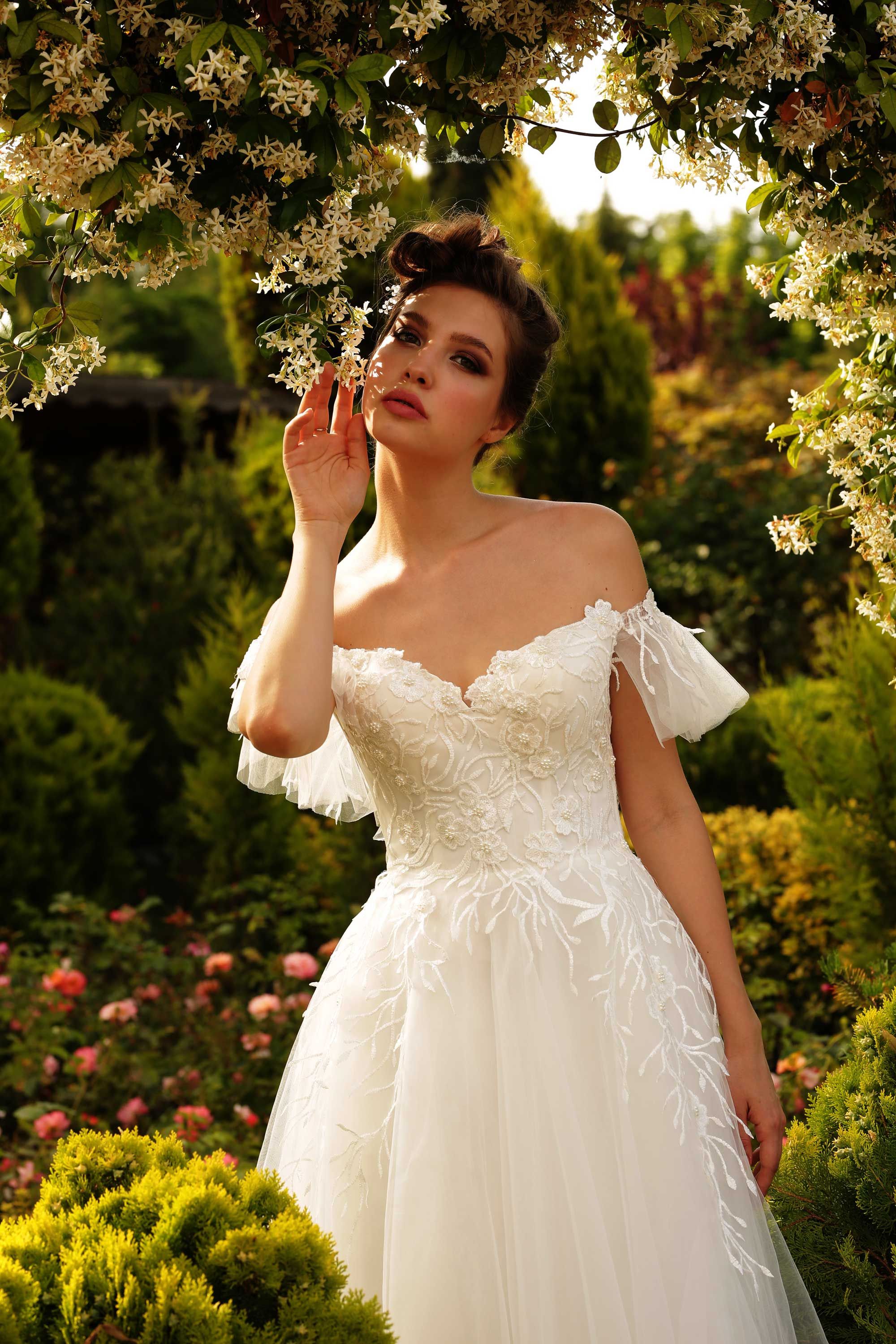 Helen ve Bohem Gelinlik Modelleri 7005