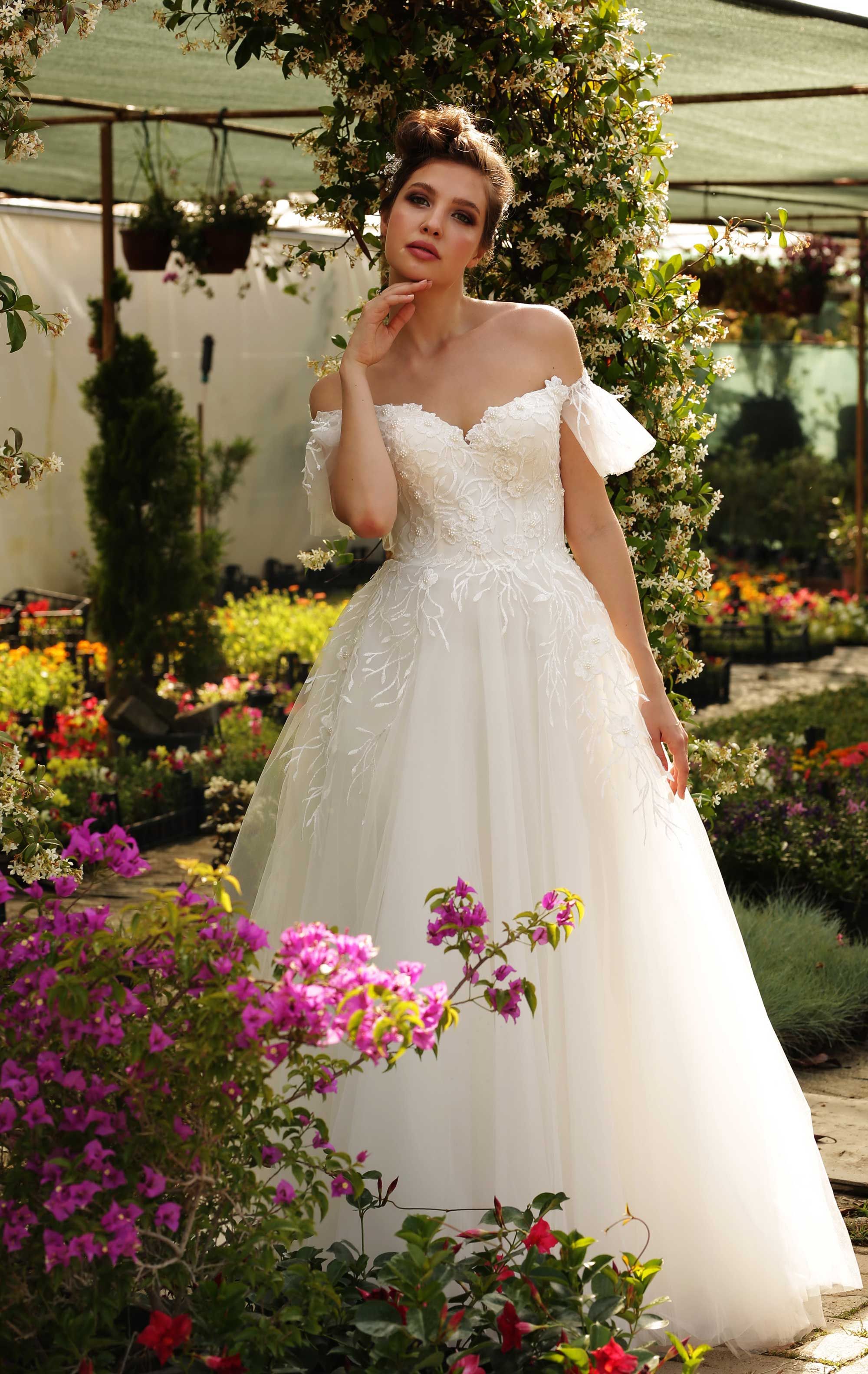 Helen ve Bohem Gelinlik Modelleri 7005