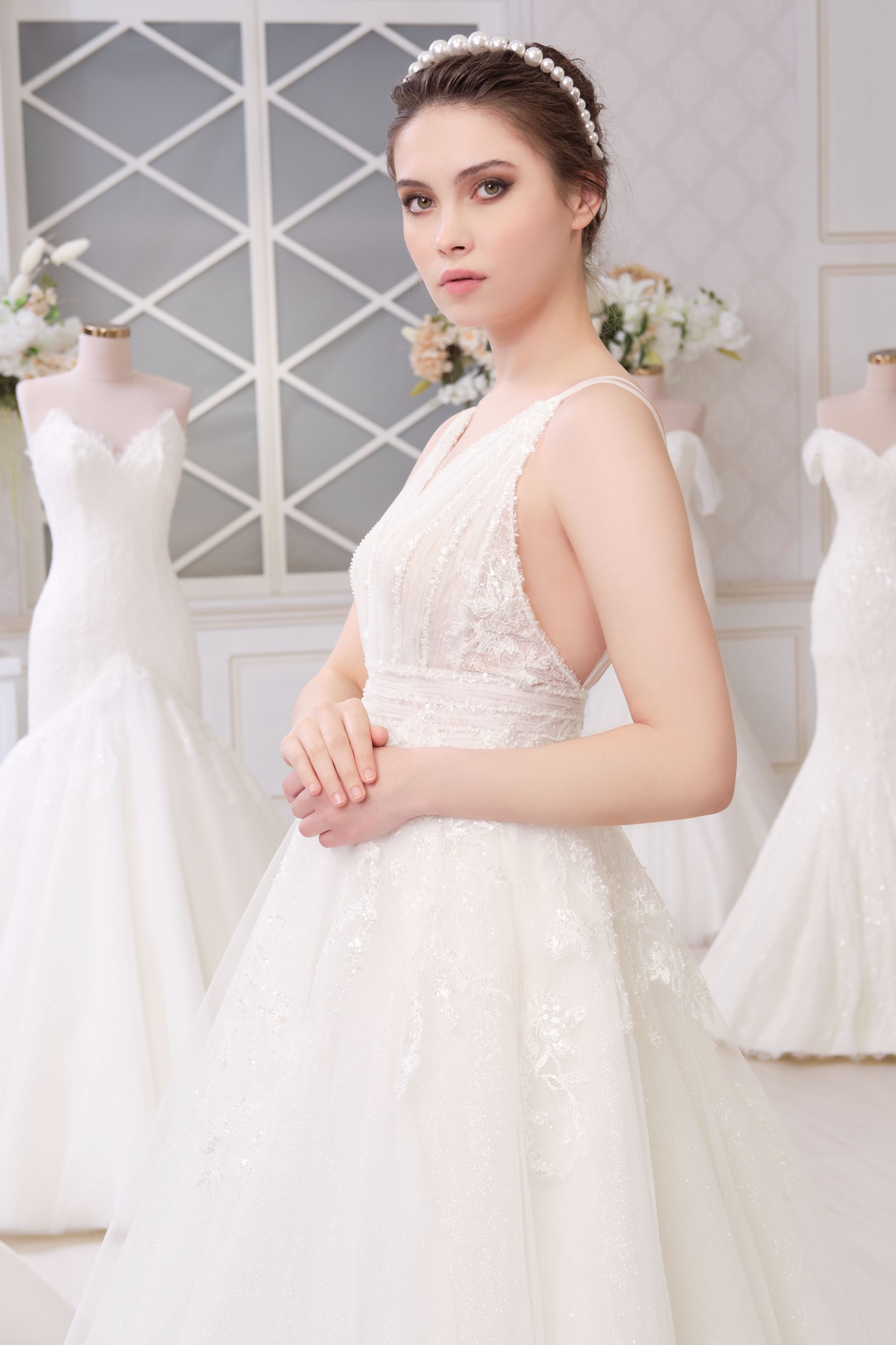 Helen ve Bohem Gelinlik Modelleri 8014