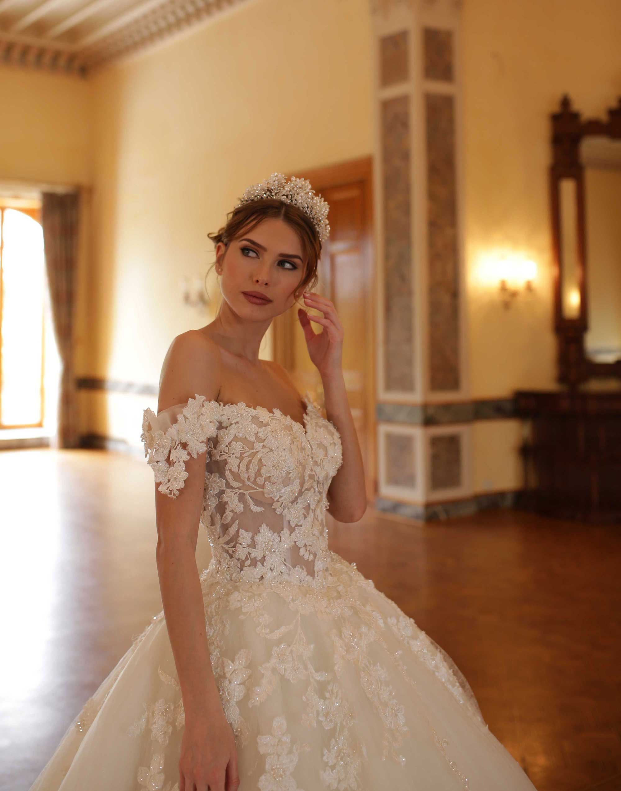 Prenses Gelinlik Modelleri 1052
