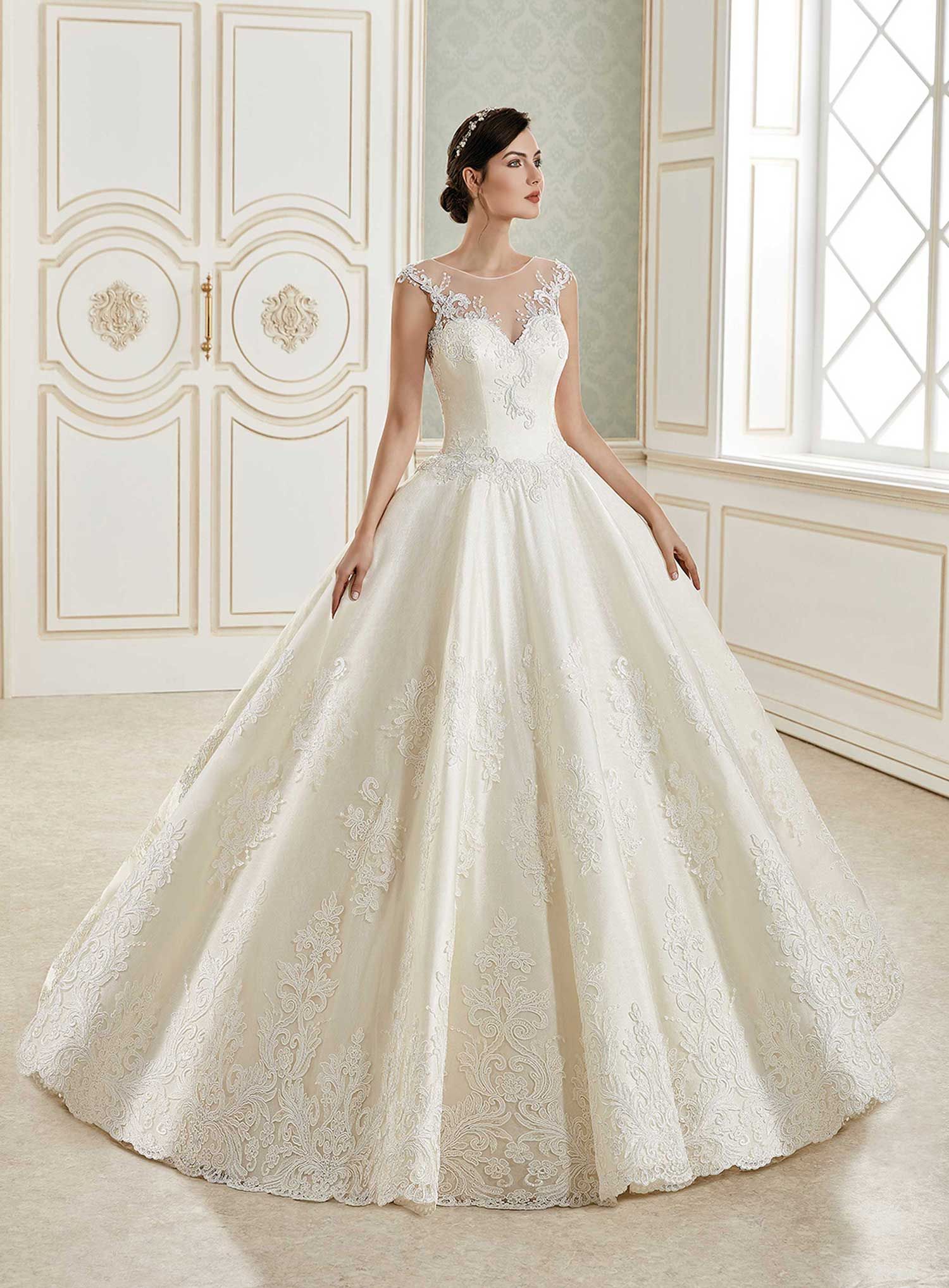 Prenses Gelinlik Modelleri 34017-067