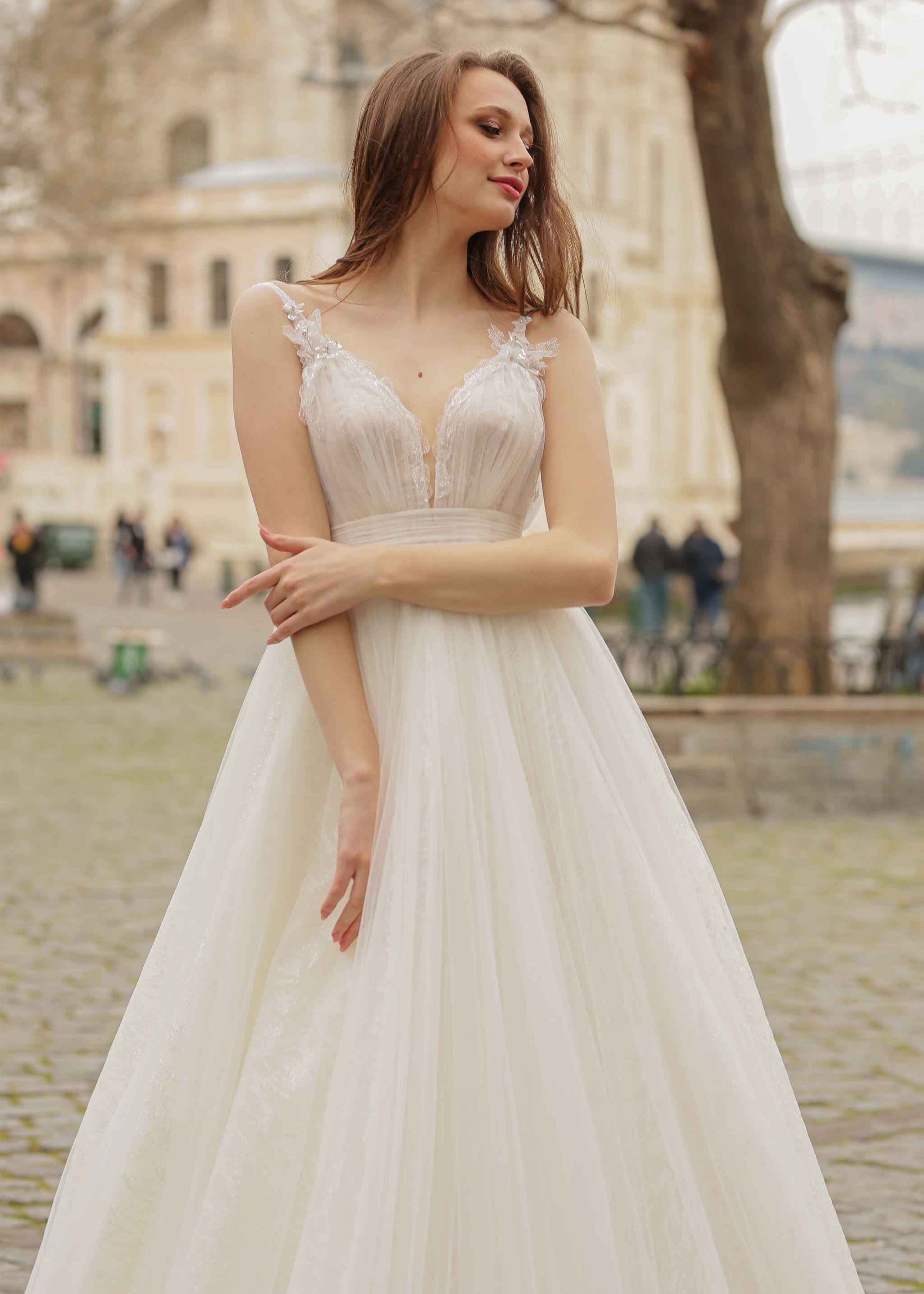 Romantik Helen Gelinlik Modelleri 1249-1