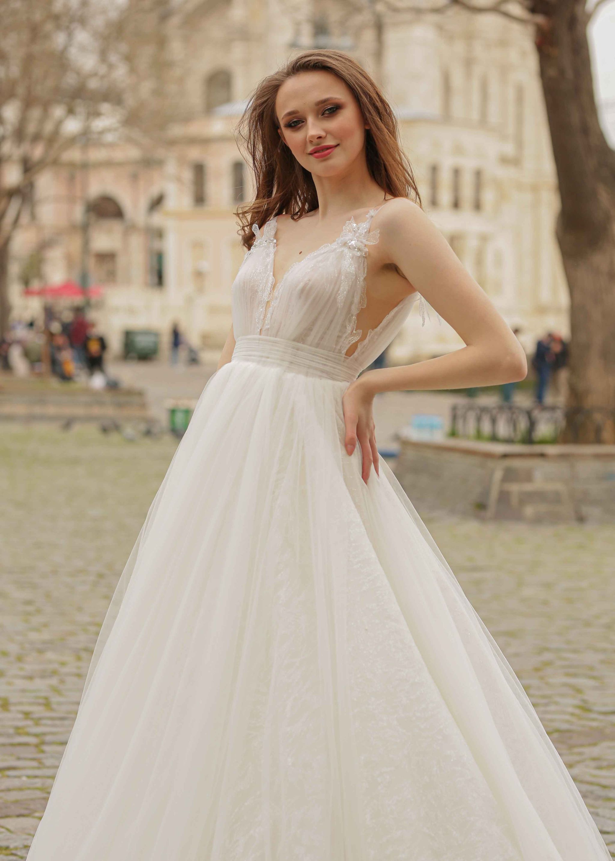 Romantik Helen Gelinlik Modelleri 1249-1