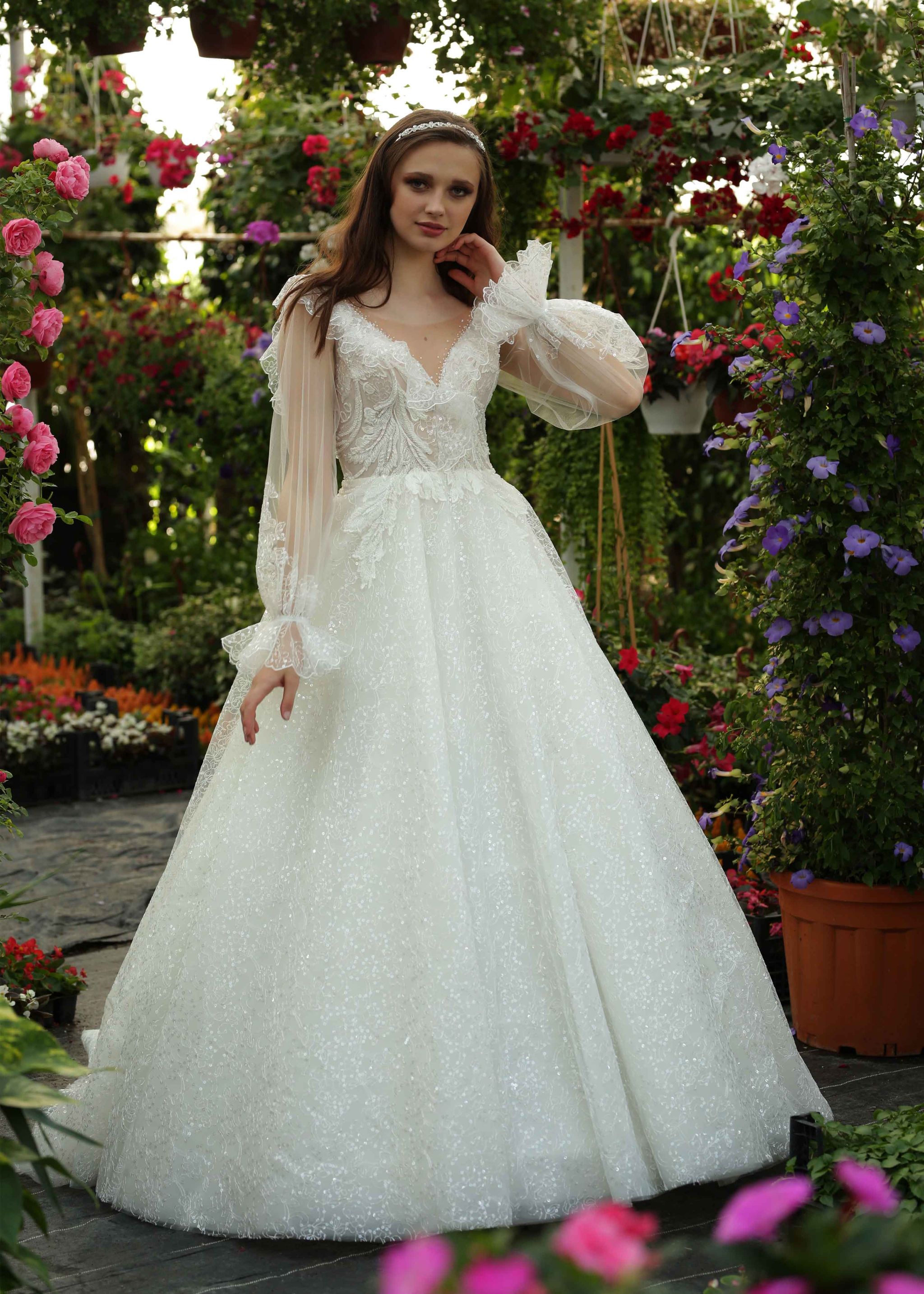Romantik Helen Gelinlik Modelleri 1275