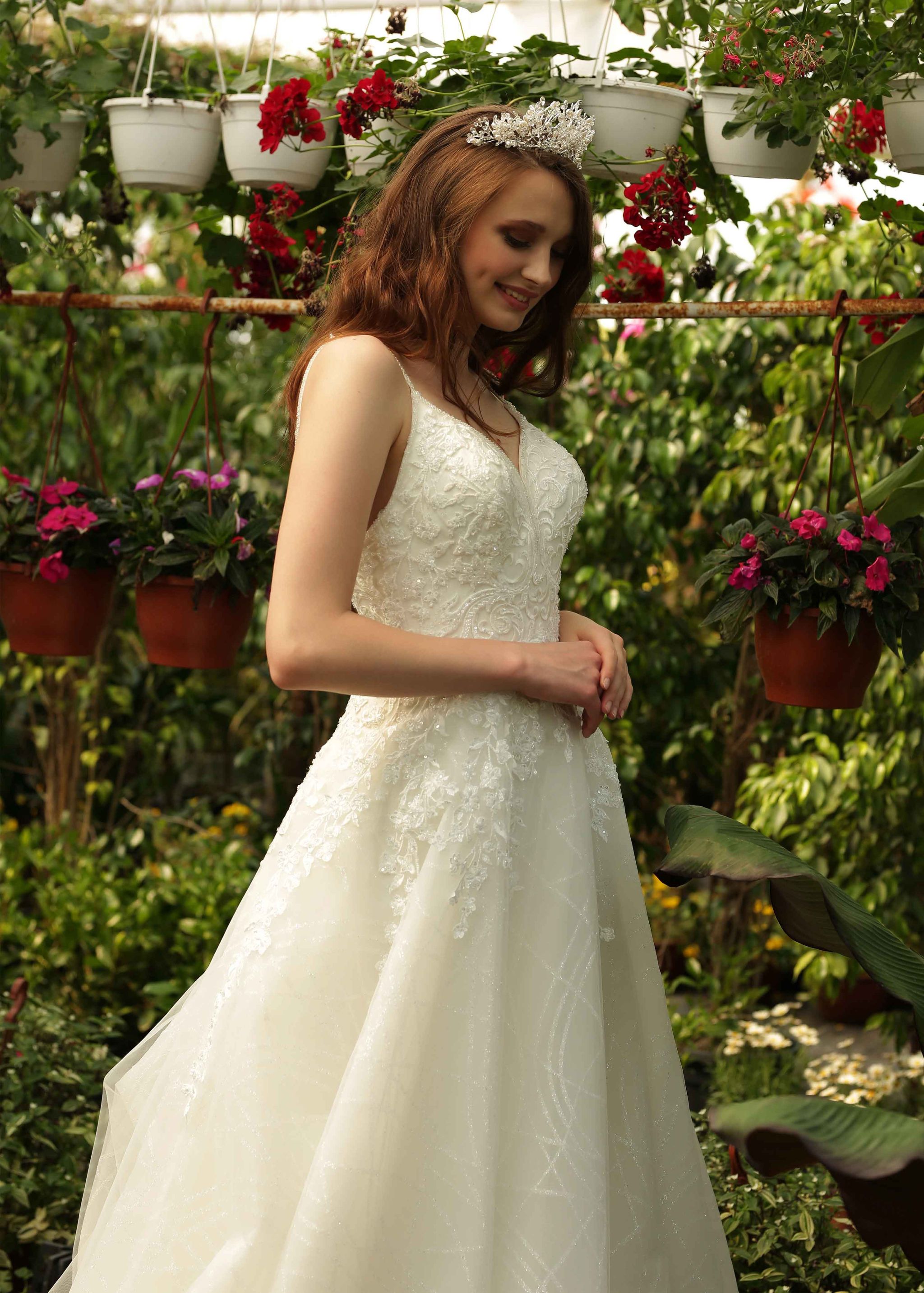 Romantik Helen Gelinlik Modelleri 3201