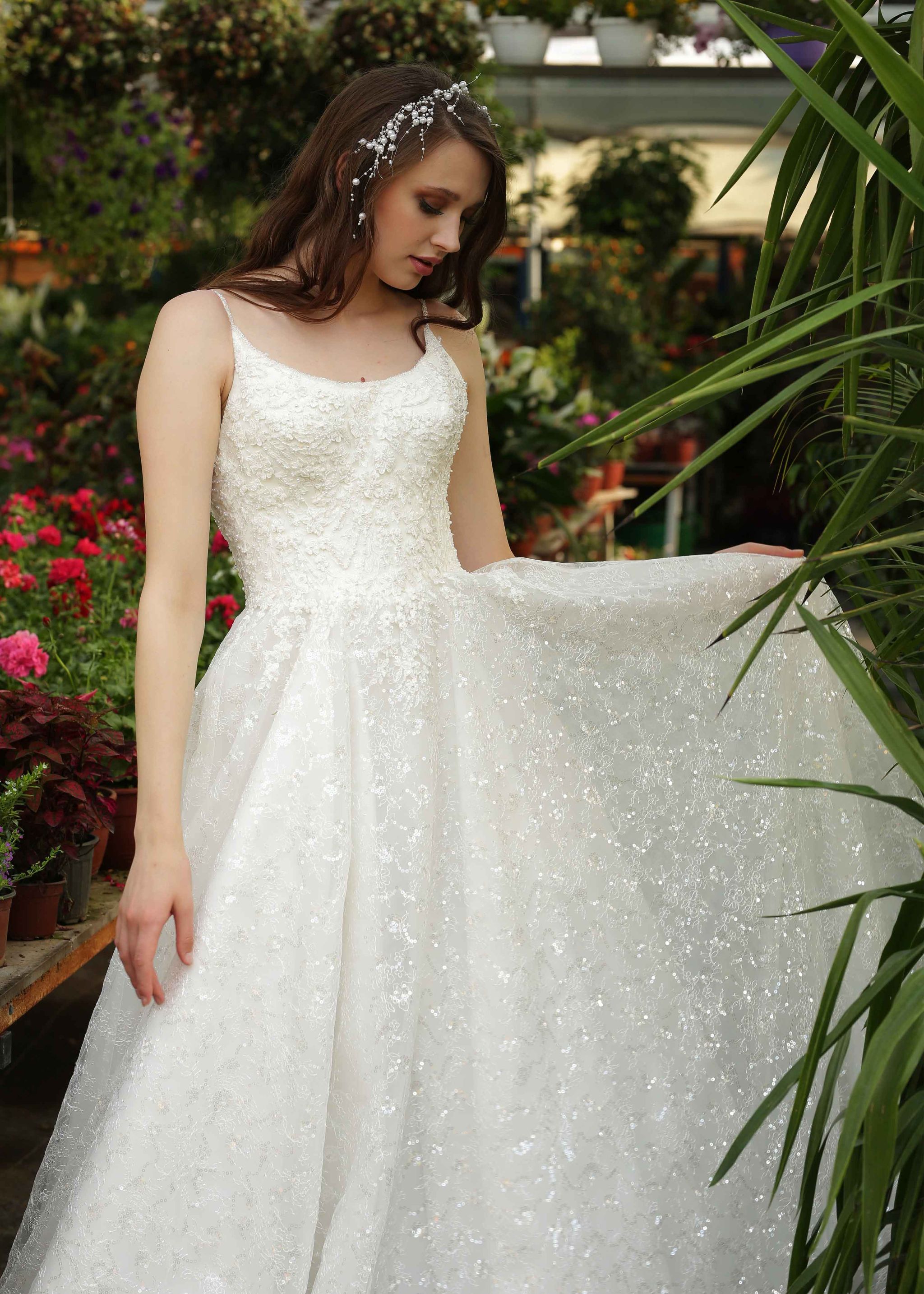 Romantik Helen Gelinlik Modelleri 3217