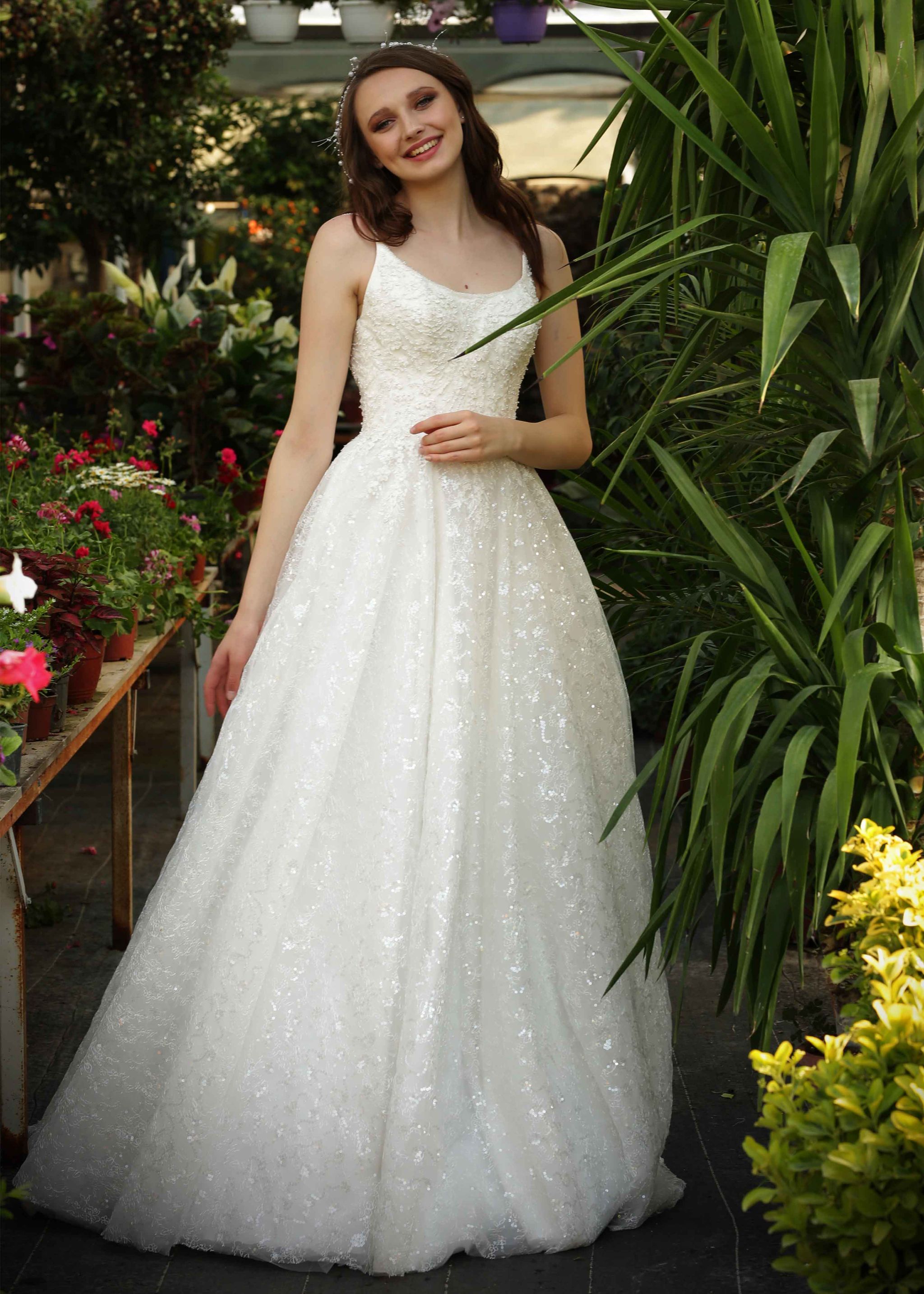 Romantik Helen Gelinlik Modelleri 3217