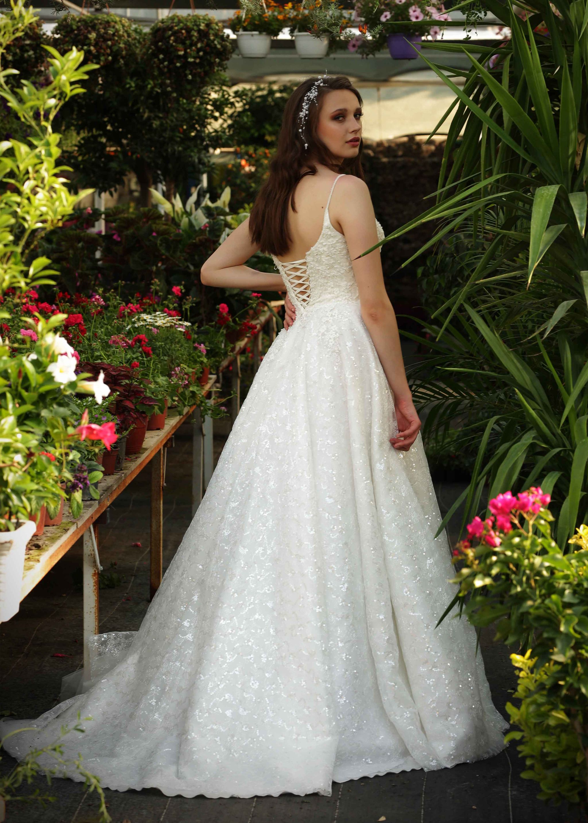 Romantik Helen Gelinlik Modelleri 3217