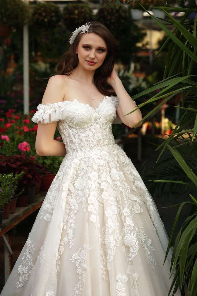 Romantik Helen Gelinlik Modelleri 1253