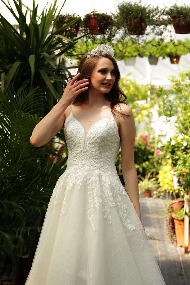 Romantik Helen Gelinlik Modelleri 3201