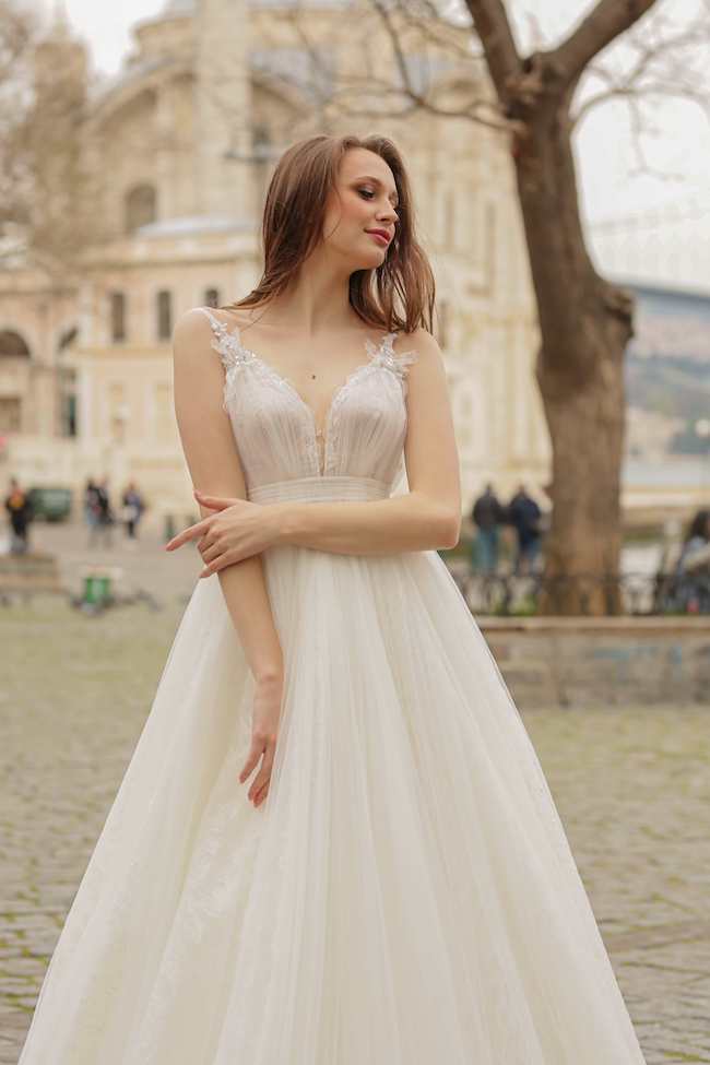 Romantik Helen Gelinlik Modelleri 1249-1